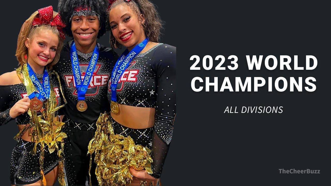 The Cheerleading Worlds 2023 Winners ALL Teams & Divisions! YouTube
