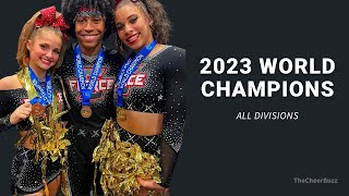 The Cheerleading Worlds 2023 Winners - ALL Teams & Divisions! by TheCheerBuzz 28,918 views 1 year ago 19 minutes