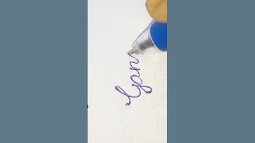 "Ganga" beautiful name in cursivewriting.#shorts #shortvideo #calligraphy #viral #trending #youtube