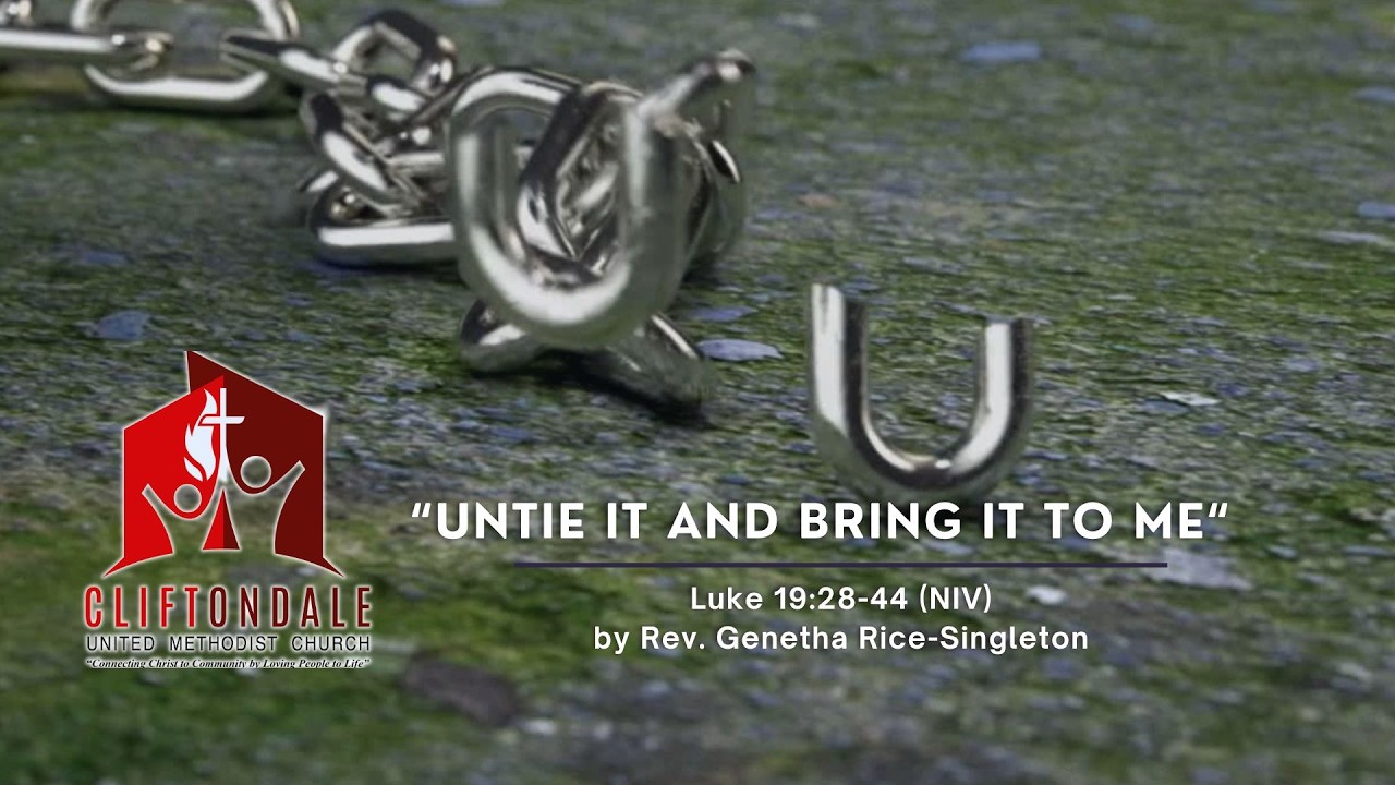 Sunday, March 29, 2026 Worship Service | "Untie It And Bring It To Me" | Rev. Genetha Rice-Singleton