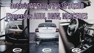 Octavia A7 Stage 3 is38 DQ200 Etuners vs AUDI, BMW, MERCEDES
