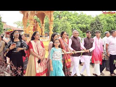 શ્રી ખોડલધામ મંદિર ધ્વજારોહણ..