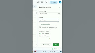 🙏 How to create enter date in google sheet #excel #exceltech #shortvideo #shorts