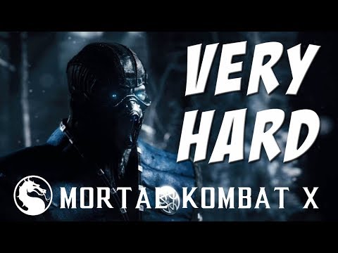 Mortal Kombat X - Sub-Zero (Grandmaster) - Klassic Tower on Very Hard - NO MATCHES LOST!