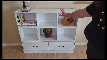 Ultimate 8-Cube Storage Organizer Bookcase Review Perfect for Living Room, Study, Office & Kids Toys