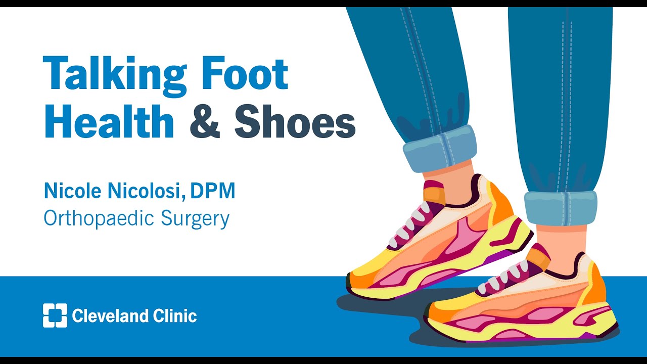 Talking Foot Health and Shoes Nicole Nicolosi, DPM YouTube