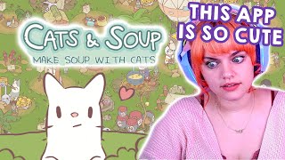 MAKE SOUP WITH CATS! | Cats & Soup First Look