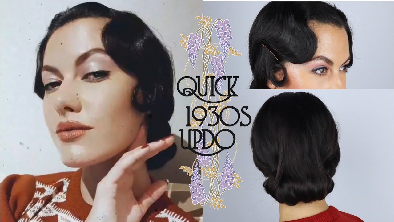 1930s hairstyle - Glamour Daze