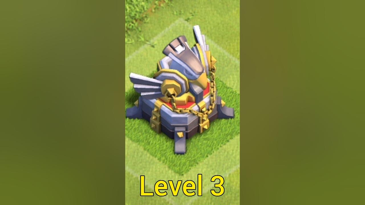 Eagle Artillery level 1 to level 4Maxing Eagle ArtilleryClash of ClansShorts YouTube