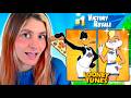 LOONEY TUNES x FORTNITE NUEVAS SKINS ✅ GANANDO con LOLA BUNNY y EL PATO LUCAS 💥 Gameplay