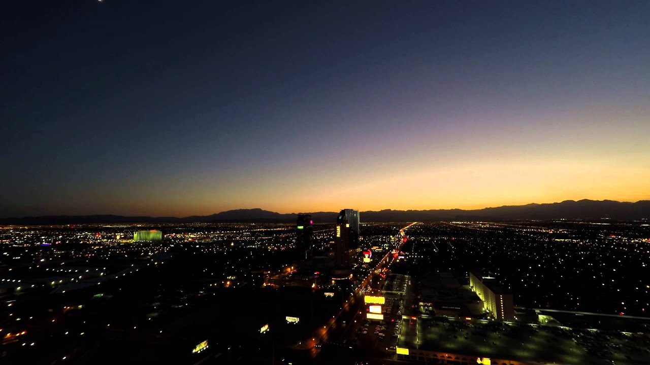 Time Lapse - Vegas Day To Night 4K