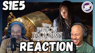 Tracing Greek Myth Roots | FIRST TIME REACTION | Percy Jackson | S1E5 | #reactionvideos