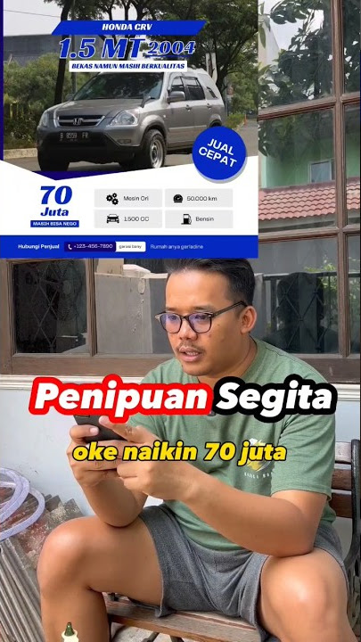 Triangle Fraud!! #garasibany #sellcar #sellusedcar #automotive #fraud