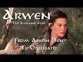 The lord of the rings  from amon hen to osgiliath  arwen  432hz