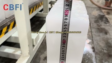 CBFI 30 tons direct ice block machine inspection
