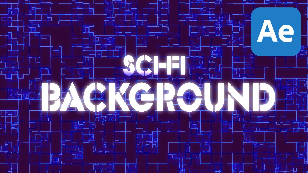 SCi-Fi Background в After Effects - YouTube