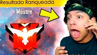 Peguei Mestre No Free Fire Pela Primeira Vez Minha Reação Emocionante