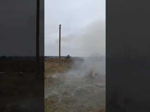 Эмоциональное видео: в небе над Украиной сбили крылатую ракету