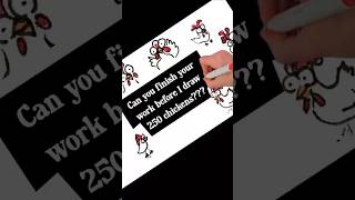 Doodle with me! Full length body doubling drawing video is now available! #brownnoise #study #adhd