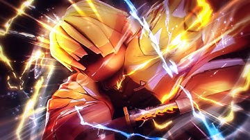 Becoming The THUNDER HASHIRA As Zenitsu BUT In A Public Server.. | Project Slayers