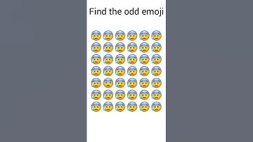 Find the odd emoji (easy-ish) #emojis