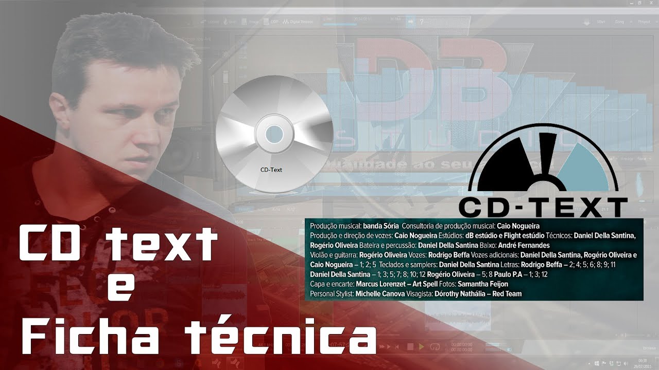 CD Text e Ficha Técnica - O que é e como fazer - YouTube