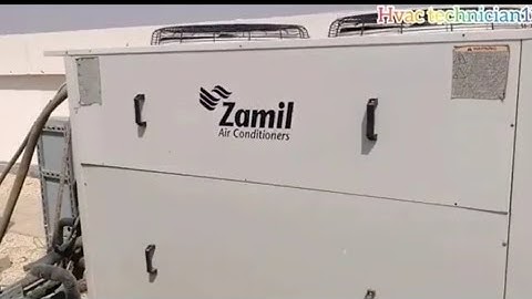 Zamil Cx240 model!! commissioning start-up #zamil #installation