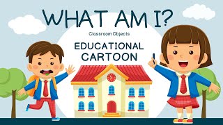 For Kids Class Light - Blue Colorful What am I Classroom Objects Quiz