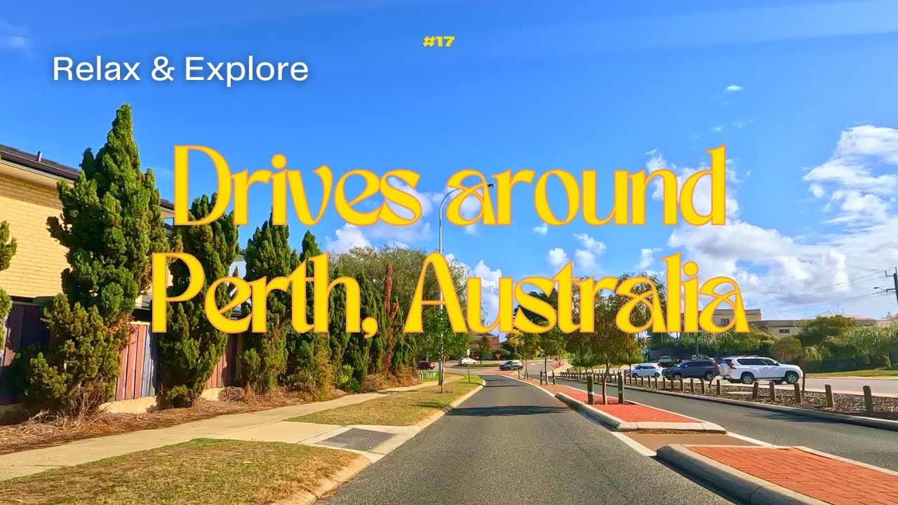 Drives around north of perth, Australia | lofi music to relax/focus/study/work