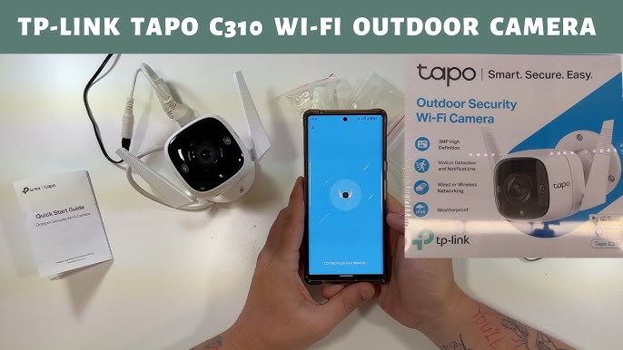 Kit 2 Cámaras Vigilancia Wifi Tp-Link Tapo C310 Exterior Ultra Hd