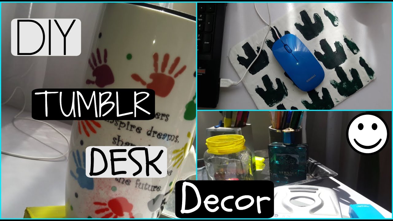 DIY: Tumblr Inspired Desk Decor 2016.