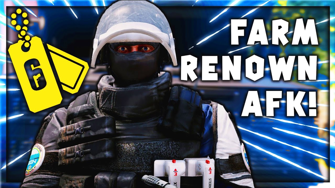 Rianbow Six Siege AFK Farm Renown | 2020 How To Tutorial (The Quickest
