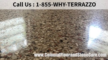 How to Polish Terrazzo Floors in West Palm Beach