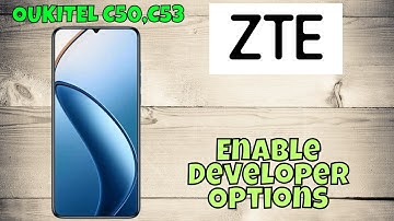 Enable Developer Options on OUKITEL C50,C53 | USB Debugging, Animation Speed & More