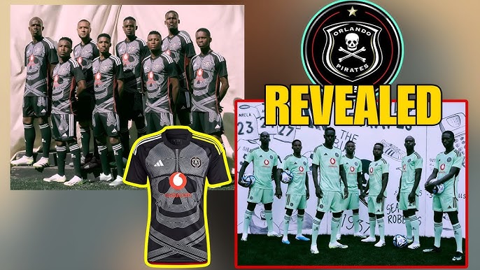 Rock The New Orlando Pirates Home & Away Jersey On & Off The Pitch