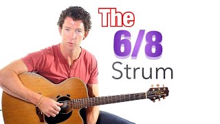 Beginner Strumming Pattern 3 - 6/8 Strum Guitar Lesson with Mark McKenzie Beginner Strumming Pattern 3 - 6/8 Strum Guitar Lesson with Mark McKenzie