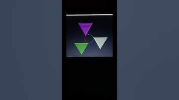new triangular design using python turtle graphics#youtubeshorts#shorts