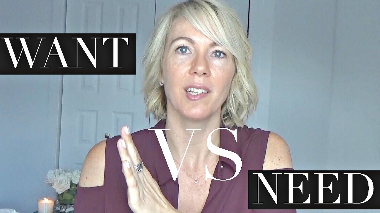 WHAT YOU WANT VS WHAT YOU ACTUALLY NEED | The Red Fairy Project