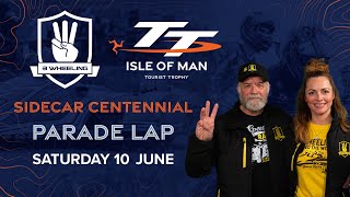 Legends Parade Lap Dave Molyneux Callum Crowe Ben Tom Birchall Rob Fisher Sarah Stokoe