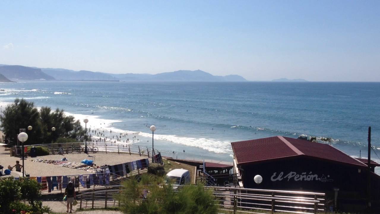 Playa de Sopelana a 42ºC