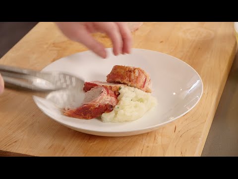 May Recipe - Bacon-Wrapped Pork Tenderloin with Glayva Whisky Glaze