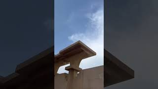 #shorts scattered rain in Qatar today |cloudy weather in Qatar with scattered rain|Qatar