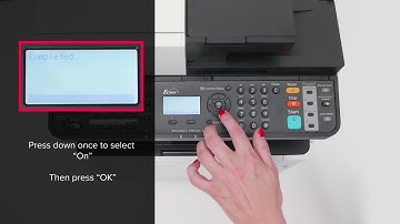 KYOCERA ECOSYS M5521cdw Multifunctional MFP – WiFi Setup