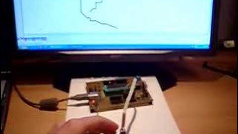 Self-made optical USB "mouse"