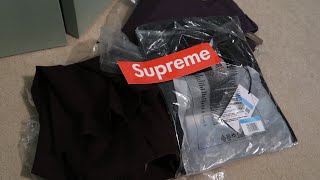 SUPREME X NIKE ACG GRID TEE + J.CREW PANTS 80% OFF SALE UNBOXING/REVIEW