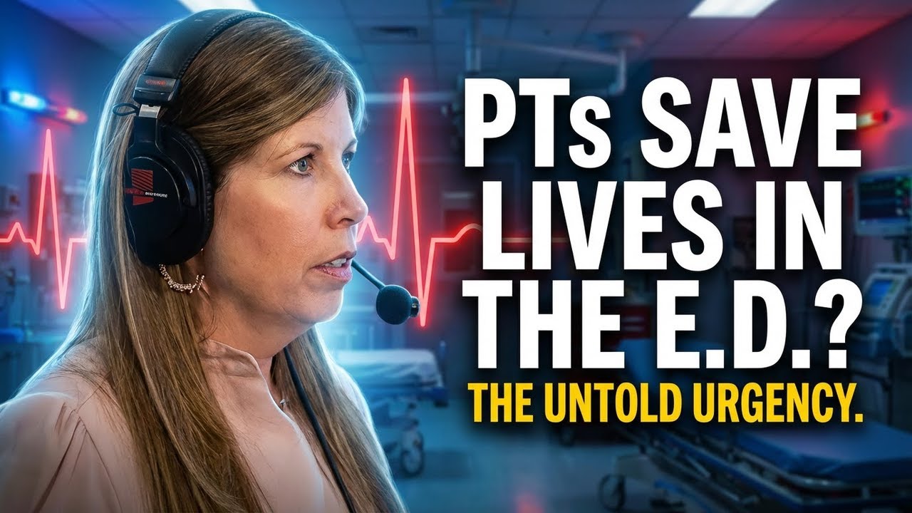 Why More PTs Should Work in the Emergency Department