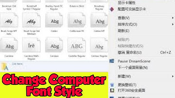 How To Change Computer Font Style || PC Font Style Kaise Change Kare || Segoe UI