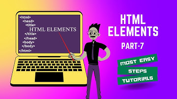How To Learn Html Elements 2023 | Part-7 | HTML Elements Tutorial for Beginners | bacground color |