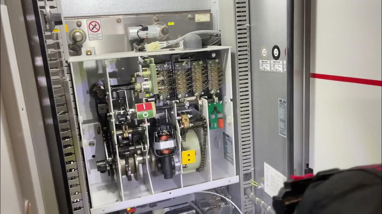 Servicing and Testing ABB 33kv GIS switchgear YouTube