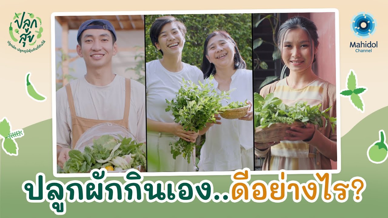 "ปลูกสุข" ปลูกผัก-ปลูกภูมิคุ้มกันที่กินได้ ลุ้นชุดปลูกผักสวนครัว ฟรี! 500 รางวัล